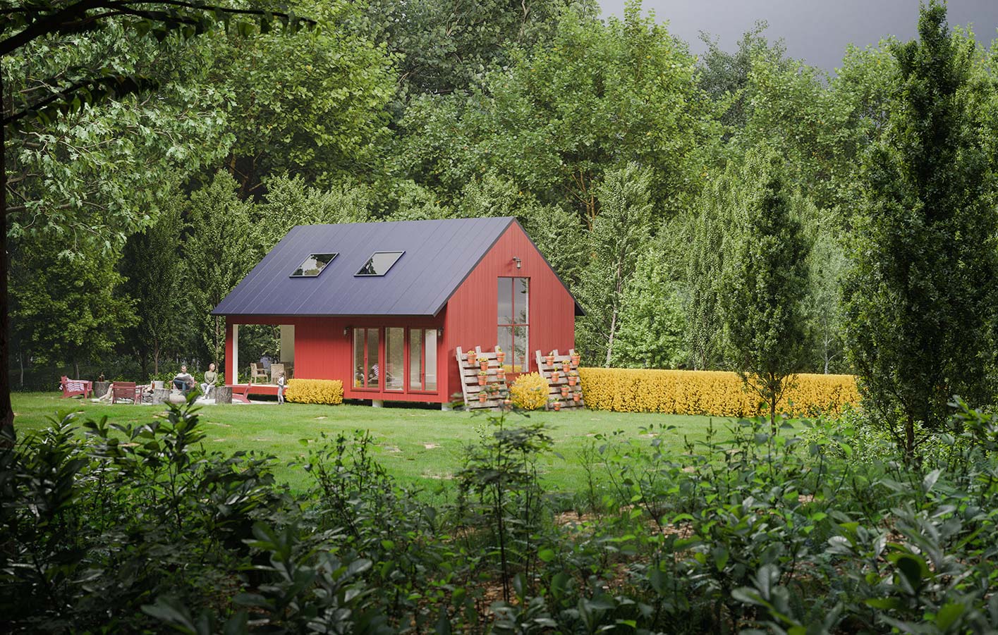 Gartenhaus - Haus im Garten 